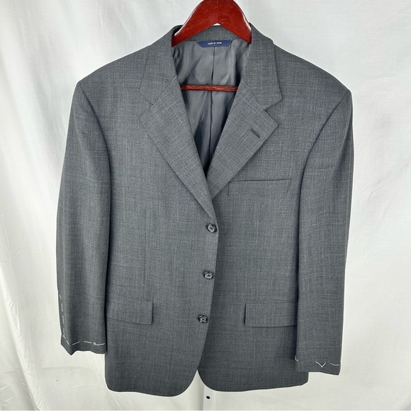 Brooks Brothers Other - NWT Brooks Brothers Mens Suit Jacket Blazer Charcoal Gray Wool 3-Button 40S $598